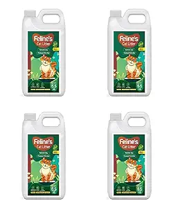 FELINE'S CAT LITTER 6.5KG (1 can =6.5kg 100% Natural Clumping Bentonite Cat Litter Sand)
