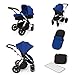 Ickle Bubba Stomp All-in-One Travel System Set (Blue)