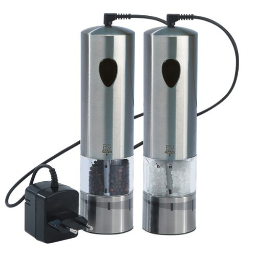 Peugeot Set Pfeffermühle 23225 23232 wiederaufladbare Salz und Pfeffermühle Elis, 20 cm, wiederaufladbar