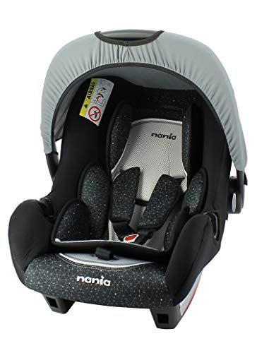 Preisvergleich Produktbild Mycarsit Beone Autositz Gruppe 0+, Skyline, Schwarz