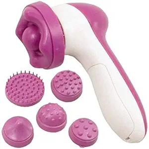 Maruti Enterprise 6 in 1 Face Facial Exfoliator Electric Massage Machine Care and Cleansing Cleanser Massager