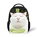 Produktbild Niedlicher Rucksack für Kleinkinder 12 Zoll Cat Print Mini Umhängetasche Daypack (Color : -, Size : -)