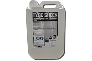 Bonnymans Tyre Sheen - Silicone Free, Water Based Tyre Dressing - 5 Litres