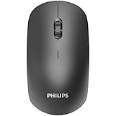 Philips SPK7315 M315 Kablosuz Sessiz Mouse 1200 Dpi Siyah Silent