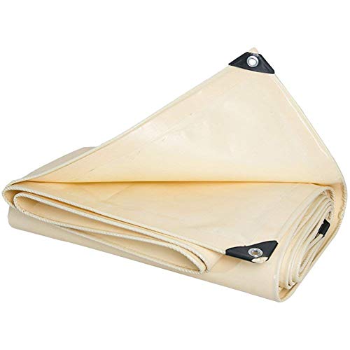 Preisvergleich Produktbild KYCD Abdeckplane für den Außenbereich, strapazierfähig, wasserdicht, Sonnenschutz, PVC-Messer, Schaber, Dachzelt Isolierung, kalte Plane, 600 g / m2 (Größe: 3 x 5 m), 3x4M
