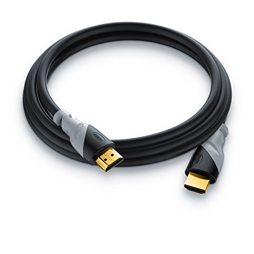 1,5m – Ultra HD 4k HDMI Kabel 1.4a / 2.0 | High Speed with Ethernet | neues Modell / Kabel 3 fach geschirmt / inkl. Stecker- und Kontaktschirmung | 4K Ultra HD 2160p / Full HD 1080p | 3D / ARC / CEC | 1,5 Meter - 3