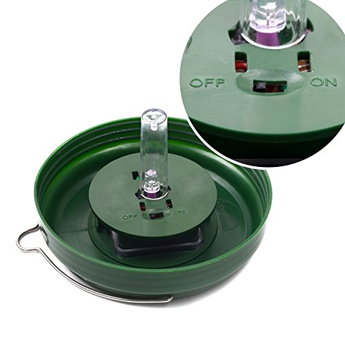 Gardigo Solar Insektenfalle 2er Set 2in1 Wespenfalle und Mückenfalle mit Solar-LED-Leuchte - 5