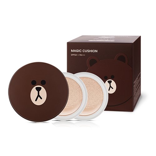 [Limited Edition] Missha Line Friends - Magic Cushion Set 15g+Refill 2pcs (#21)