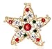 Produktbild Nordvpn Mädchen Brosche Dame Blume Runde Farbe Kristall Brosche Brosche Mode Dash