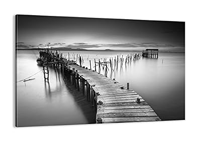 ARTTOR Images sur toile 1pc. Classique Impression sur toile - un élément - largeur : 120cm, hauteur : 80cm - Image sur toile - Photo N° 3082 - prete a suspendre - encadrée - Tableaux pour la mur - motif moderne - Décoration - pret a accrocher - table…