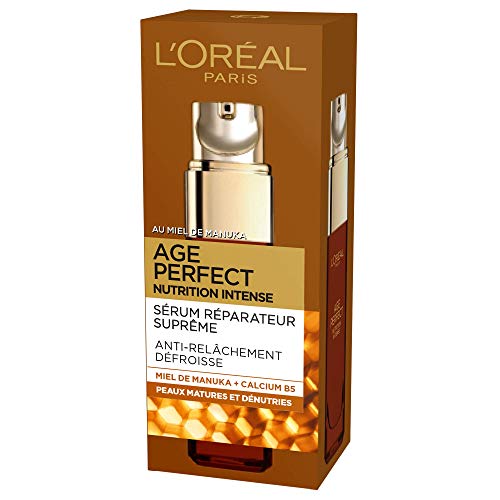 L'Oréal Paris - Age Perfect - Nutrition Intense - Sérum Réparateur - Anti-Relâchement & Nutrition - Peaux Matures - 30 mL