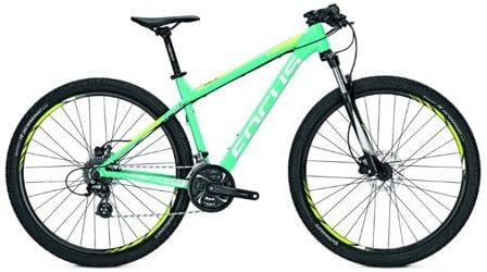 Focus Whistler Twentyniner Evo 29R Mountain Bike 2017, medium turquoise/yellow