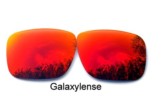 Galaxie verres de rechange pour Oakley Holbrook Feu Couleur Rouge polarisé,
