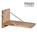 Produktbild VriesDeko Devries ZUSATZ-KLAPPTISCH FÜR STRANDKORB: TRENDY Pure Classic XL Sun + TRENDY Pure Cliff XL Sun Teak