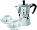 Produktbild Bialetti 3890 Set Moka Express und 2 Espressotassen mit Untertassen