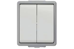 BJC unipolaren Delta Delta Oberfläche – doppelte Schalter IP44