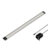 Komfortables 24V Steck-System ATOM für sichere und einfache Montage (ergänzendes Zubehör in unserem Shop erhältlich) (Kompatibel mit Unterbauleuchten SIRIS und SABIK)