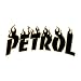 WallDesign Petrol Fuel Tank Car Sticker Gold Flames RS.130.00