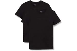 BOSS Herren T-Shirt RN 2P Comfort mit Logo