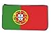 Produktbild Ein Geldbörsengeldbeutel MUSTER Portugal-Flagge