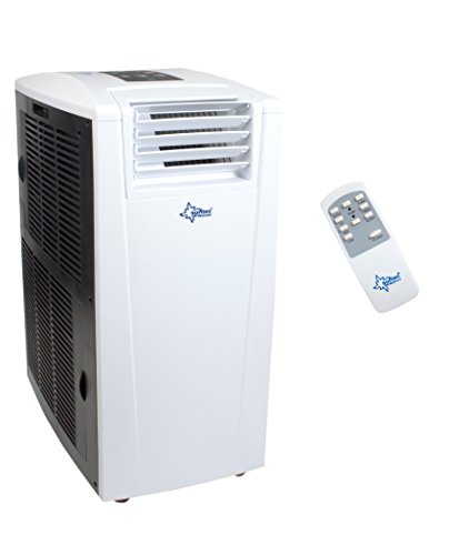 SUNTEC mobiles lokales Klimagerät ENERGIC 9.0+ [Für Räume bis 90 m³ (~38 m²), Kühlen + Heizen + Entfeuchten, 9.000 BTU/h, Energieeffizienzklasse A+/A+++]