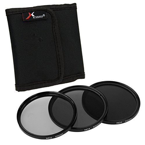 XCSOURCE   Filtre Densit   Neutre ND2 ND4 ND8 62mm pour Nikon D7100 D7000 D5200 D5100 D3200 D3100 D3000 D90 Canon 6D 600D 550D 1100D 1000D 700D 650D 70D 60D 50D 40D 30D addap      appareil photo r  flex  Cam  ra num  rique DV   cam  scope avec un objectif de 62mm de diam  tre LF287