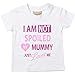 I'm Not Spoiled My Mummy Just Loves Me Girls Tshirt Baby Toddler Kids Available in Sizes 0-6 Months to 14-15 Years Daughter