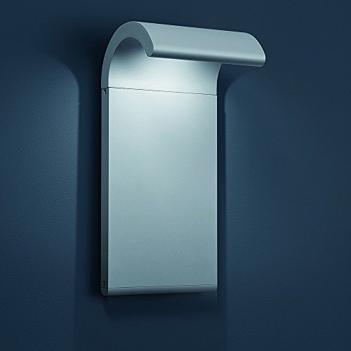 Oxel 1 Light Wall Washer Finish: Silver Grey