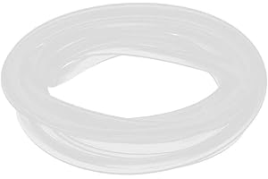 Yesallwas Silicone Tube 6mm X 8mm 5m 16.4ft Flexible Silicone Rubber Tubing Water Air Hose Pipe for Pump Transfer (6X8mm 5M)