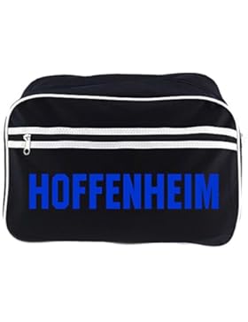 Retrotasche Schriftzug Hoffenheim schwarz