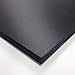 Produktbild 10 mm Schwarz matt Foamex PVC-Hartschaumplatte 11 Größen zur Auswahl 297mm x 210mm / A4 schwarz