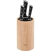 TEFAL Ice Force Ahşap Standlı 3'l&uuml; Bı&ccedil;ak Seti