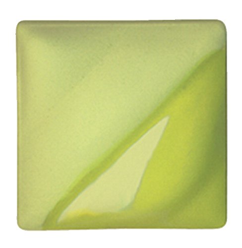 AMACOVelvet Lead-Free Non-Toxic Semi-Translucent Underglaze, 1 pt Jar, Chartreuse V-343 by AMACO
