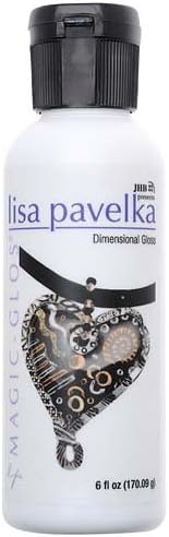 Lisa Pavelka Magic-Glos UV Resin Dimensional Gloss for Crafts & Jewelry - 6 Ounces
