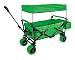 Produktbild Xtrem Toys & Sports Cross-Rover - Premium - Faltbarer Bollerwagen mit Dach, Korb und Bremse, TÜV/GS geprüft, Farbe: grün