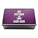 Produktbild Violett Keep Calm und Love Gado-Gado Metall Aufbewahrungsdose Box 1104