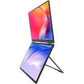 Vesamax Mobil Katlanıp Taşınılabilir İkili Harici Monit&ouml;r 15.6" 1080P (Full Hd)