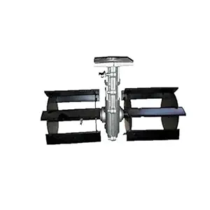 Kiston 9 Teeth-Type Flat Tiller Attachment for Brush Cutter Rod, 28mm