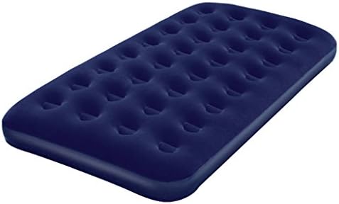 GRH-Inflatable Double Flocked Air Bed Extra Bed Mattress Bed Lunch Bed Nap Bed Outdoor Moisture Tents Pad Camping Pad ( Size : Small 74 inX38.9 in )
