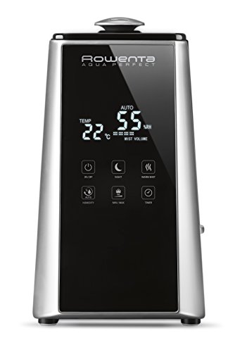Rowenta HU5220 Humidificador (hasta 50 m², antibacteriano, silencioso, 3 niveles de niebla, fácil limpieza)