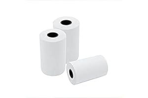 ROTOLIFICIO PUGLIESE 100 rotoli termici per pos 57mm x diametro 38mm foro 12mm BPA FREE, rotoli omologati per pos