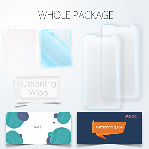 Huawei Nova Plus Panzerglas, SLEO Premium Film Displayschutzglas Taktil Ultra Transparent & Robust (9H) Perfekte Kratzfest Unsichtbare Tempered Glass Screen Protector schutzfolie für Huawei Nova Plus – 2 Pack - 7