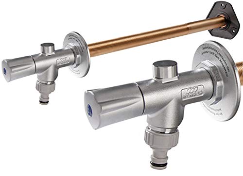 Kemper Frosti Plus-XL DN15 extra lange Frostsichere Außenarmatur 5740501500 Einbautiefen bis 530 mm