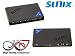 Produktbild Kalea Informatique Dock Konverter Ethernet RJ45 TCP/IP zu Seriell RS232 – 4 Ports COM RS-232 DB9 – Chipsatz Sunix dpl2000q (dpks04h00) – Palette Industrielle
