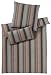 Produktbild Bettwäsche elegante Soft-Flanell 135x200+80x80cm Glen blau-beige 2618-2
