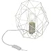Produktbild BRILLIANT Lampe a poser filaire Synergy hauteur 18,5 cm E27 60W acier et blanc
