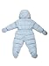Oceankids Baby Boys Girls Sky Blue Patch Pocket Bubble Down Snowsuit 18-24 Months