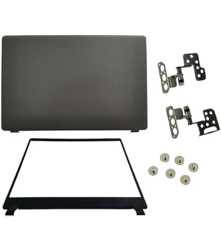 YUHUAI Écran LCD de rechange pour ordinateur portable Acer Aspire 3 A315-42 A315-42G A315-54 A315-54K N19C1 et coque arrière supérieure (gris