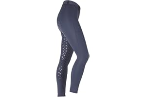Shires Aubrion Albany Womens Riding Tights - Navy Blue: