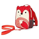 kita rucksack junge deuter 100 % Polyester Skip Hop Zoo Rucksack, für Kinder, mit Leine, Sicherheitsleine, mehrfarbig, Fuchs Ferguson